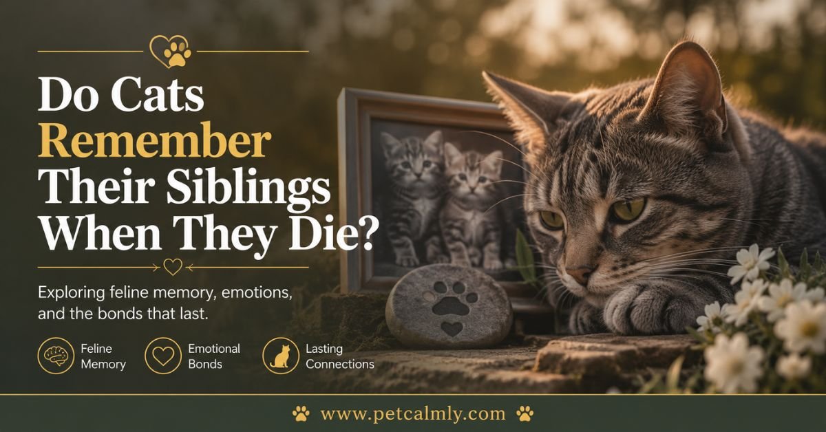 Do Cats Remember Their Siblings When They Die