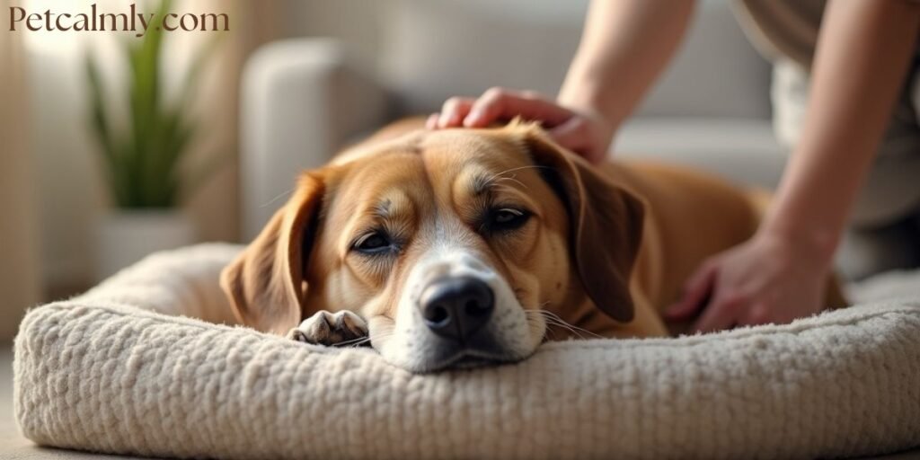 Senior Dog Anxiety at Night Symptoms