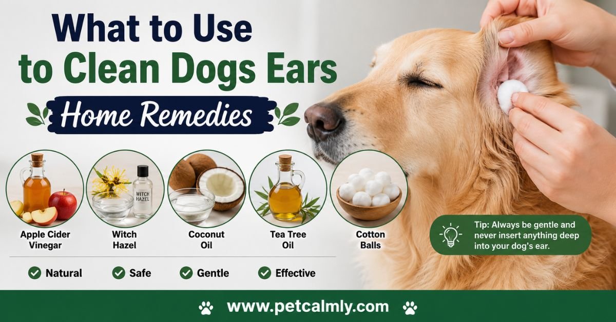 What to Use to Clean Dogs Ears Home Remedies: That Work