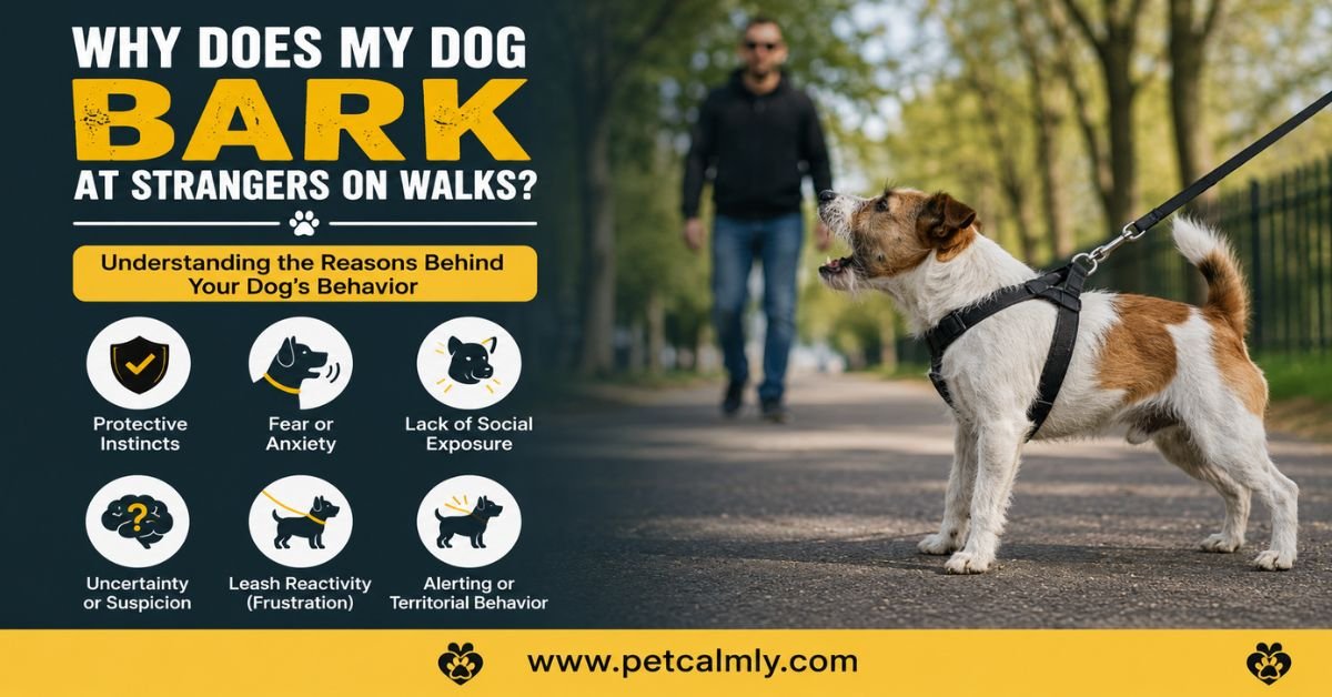 Why Does My Dog Bark At Strangers On Walks