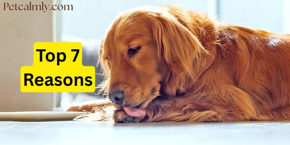 Top 7 Reasons Why Does My Dog Lick His Paws at Night