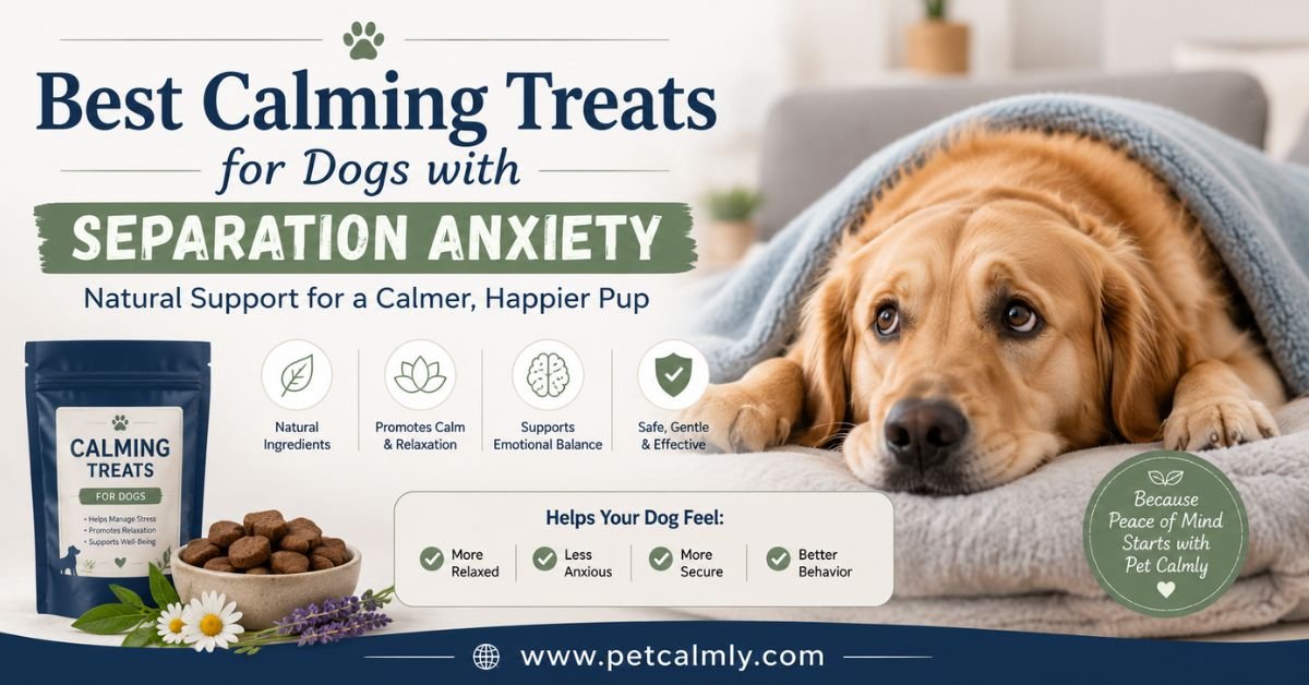 Best Calming Treats for Dogs With Separation Anxiety