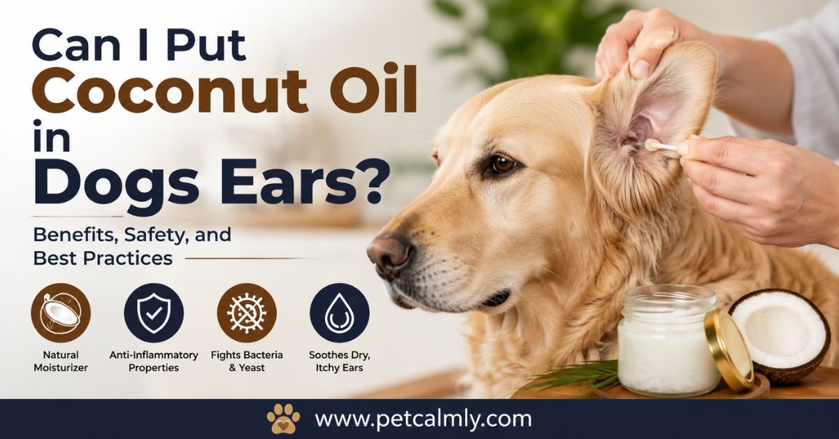 Can I Put Coconut Oil in Dogs Ears? Vet Advice