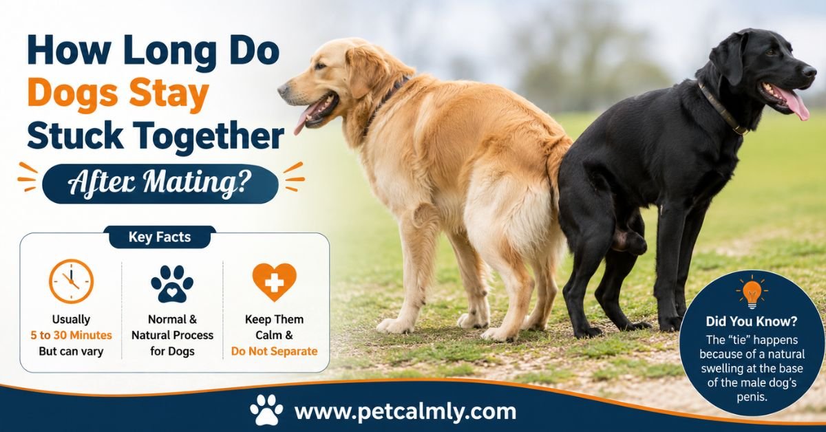 How Long Do Dogs Stay Stuck Together After Mating