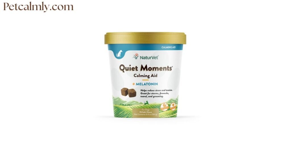 NaturVet Quiet Moments Calming Aid Dog Supplement