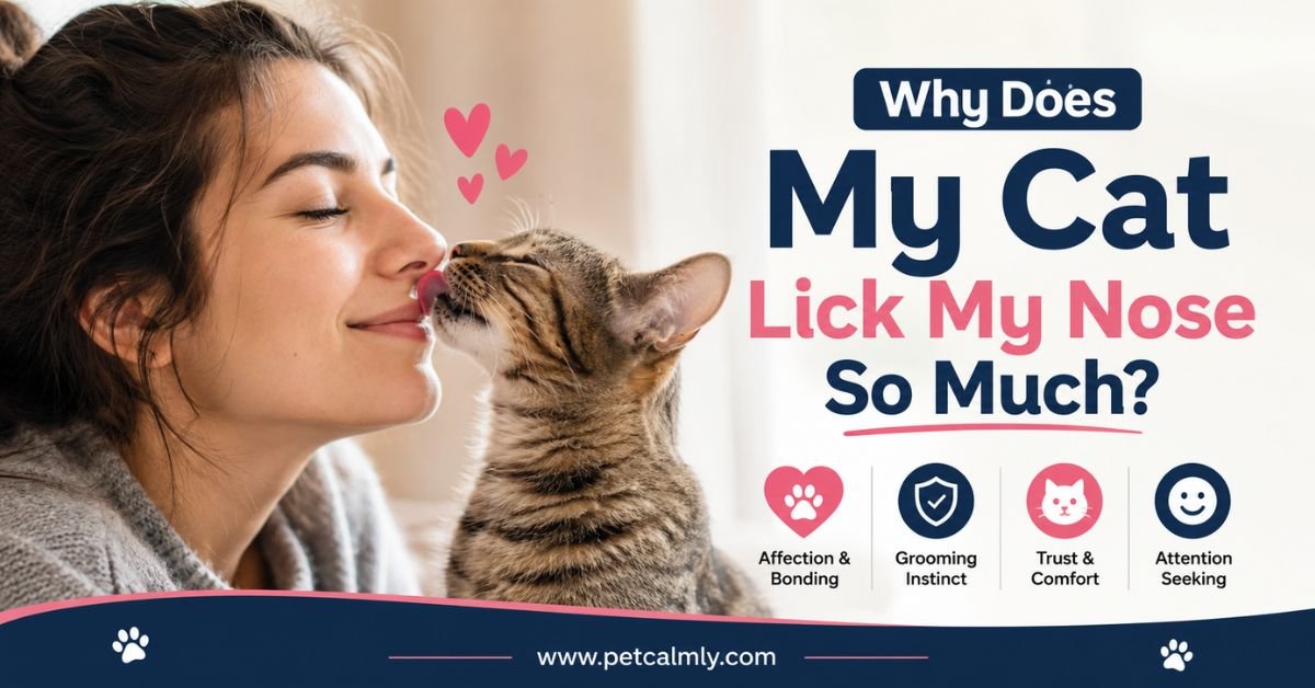 Why Does My Cat Lick My Nose So Much