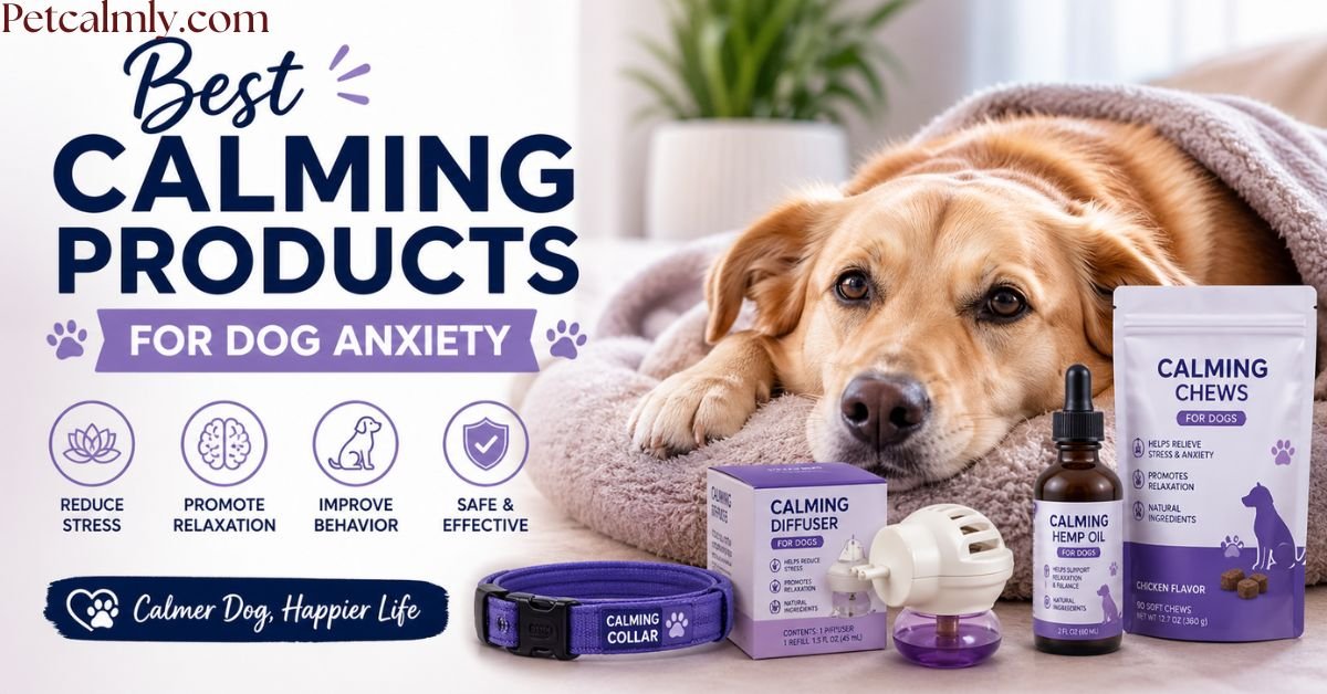 Best Calming Products for Dog Anxiety