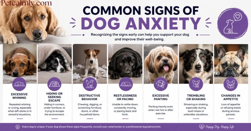 Common Signs of Dog Anxiety