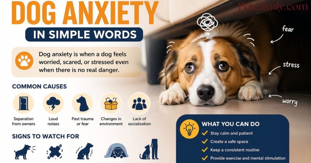 What Is Dog Anxiety in Simple Words