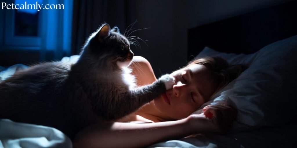 Why Does My Cat Keep Checking on Me at Night?