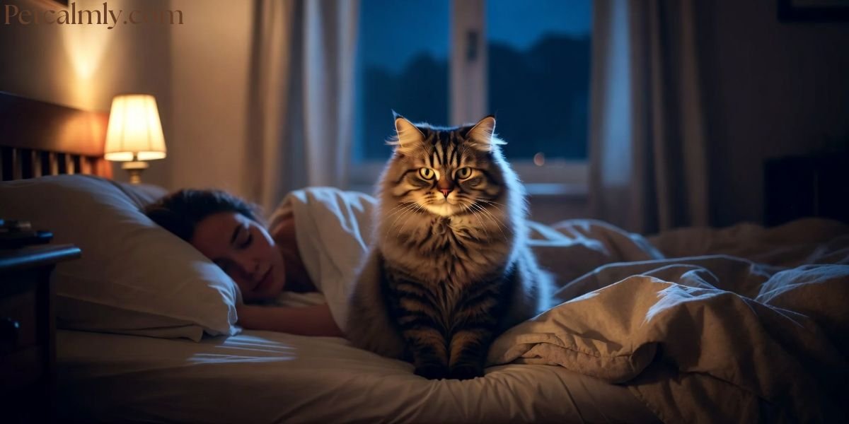 Why Does My Cat Keep Checking on Me at Night?