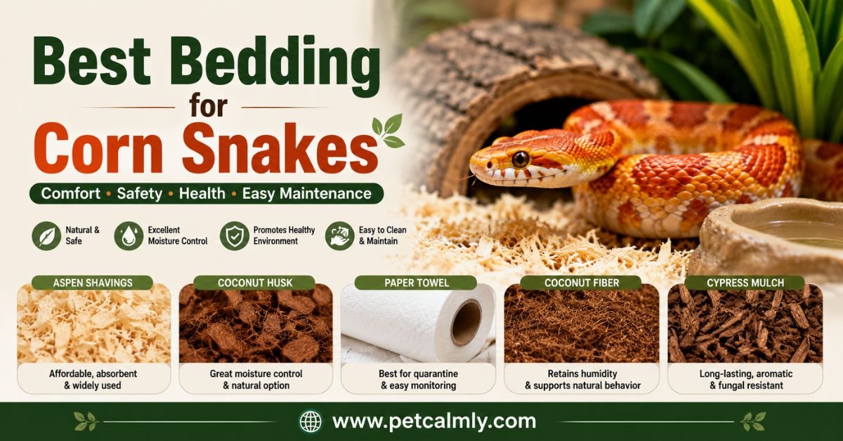 Best Bedding for Corn Snakes