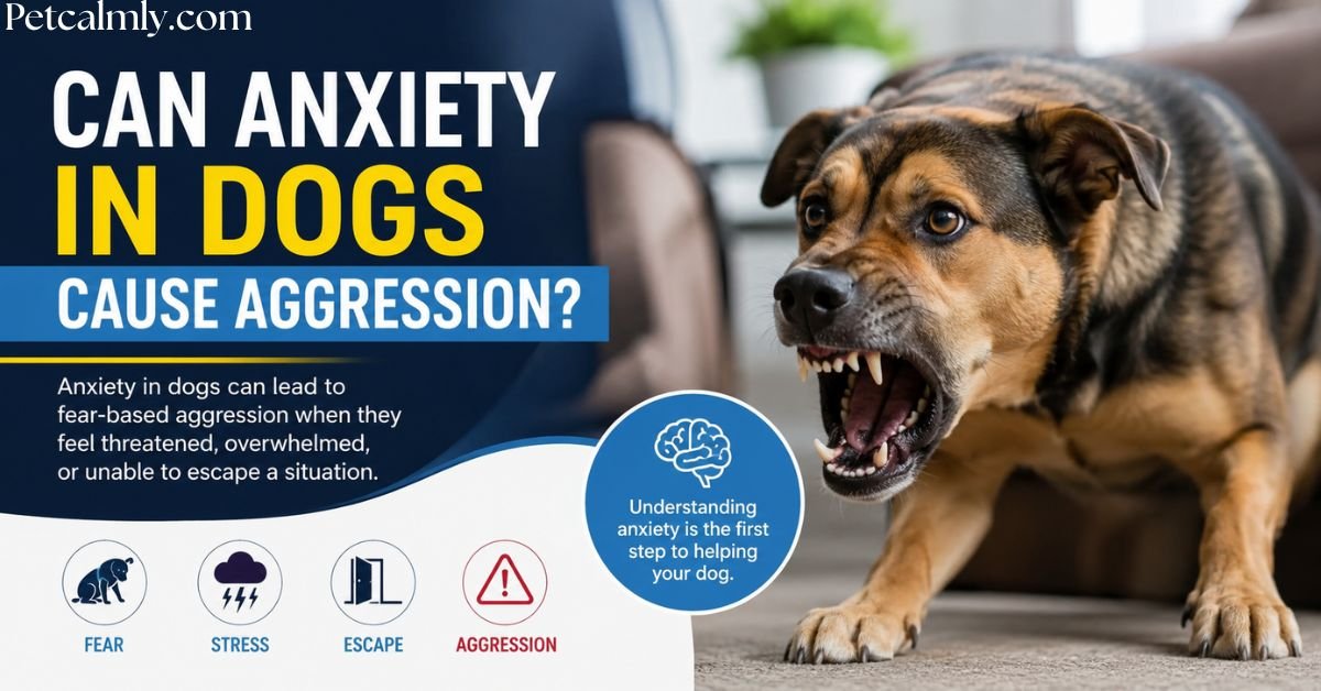 Can Anxiety in Dogs Cause Aggression