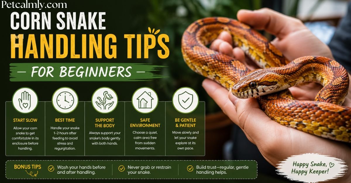 Corn Snake Handling Tips for Beginners
