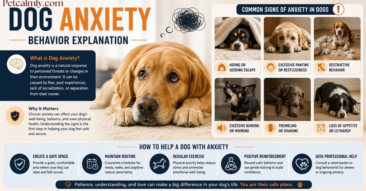 Dog Anxiety Behavior Explanation