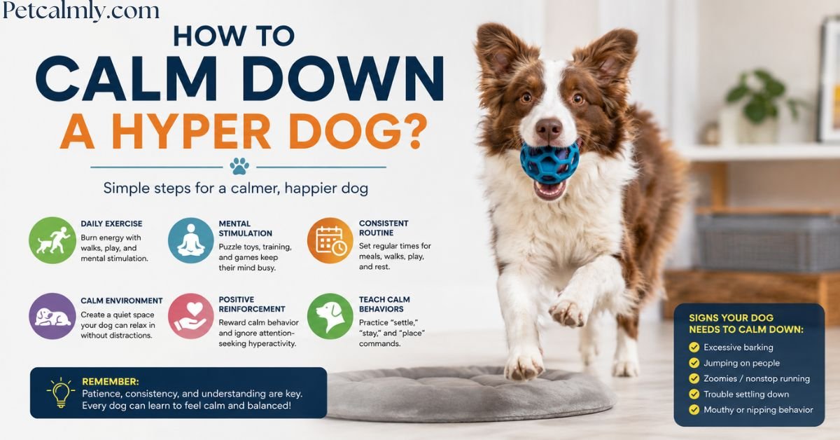 How to Calm Down a Hyper Dog?