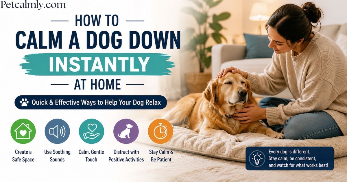 How to Calm a Dog Down Instantly at Home