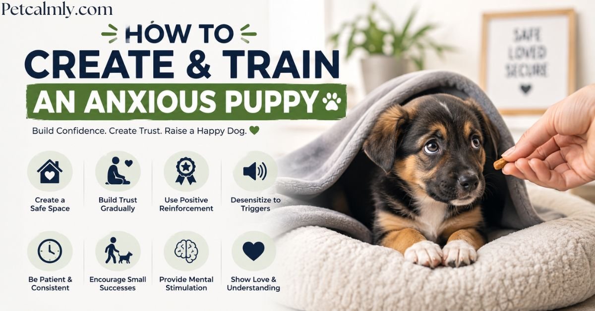 How to Crate Train an Anxious Puppy