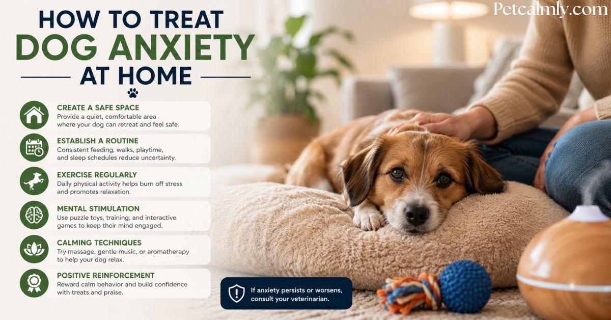 How to Treat Dog Anxiety at Home