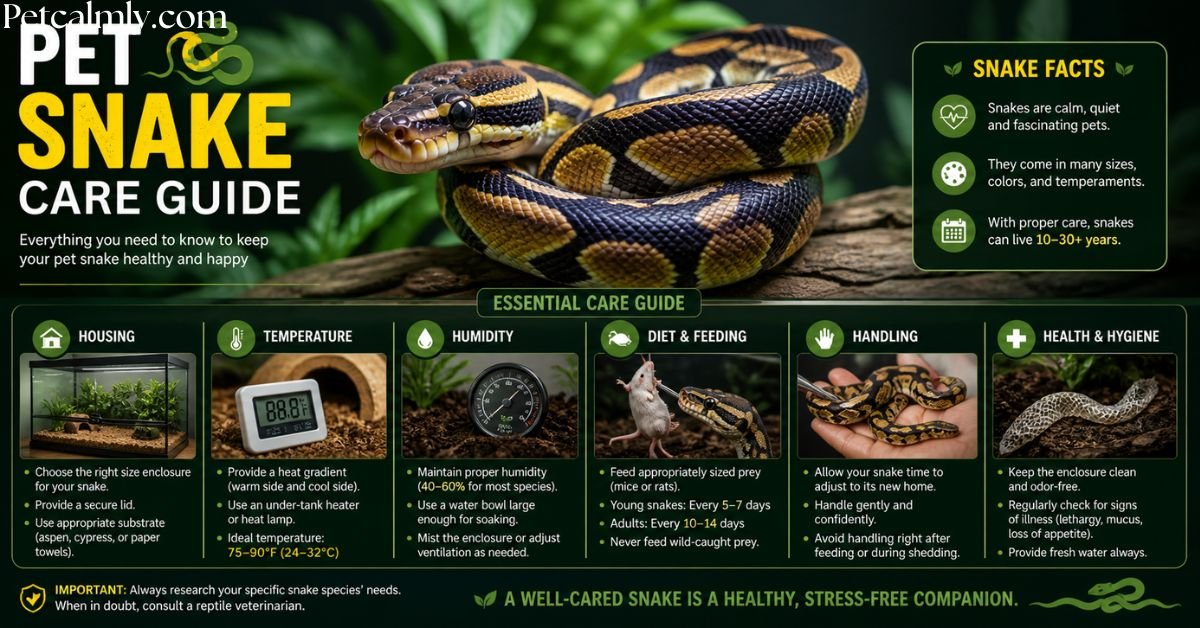 Pet Snake Care Guide