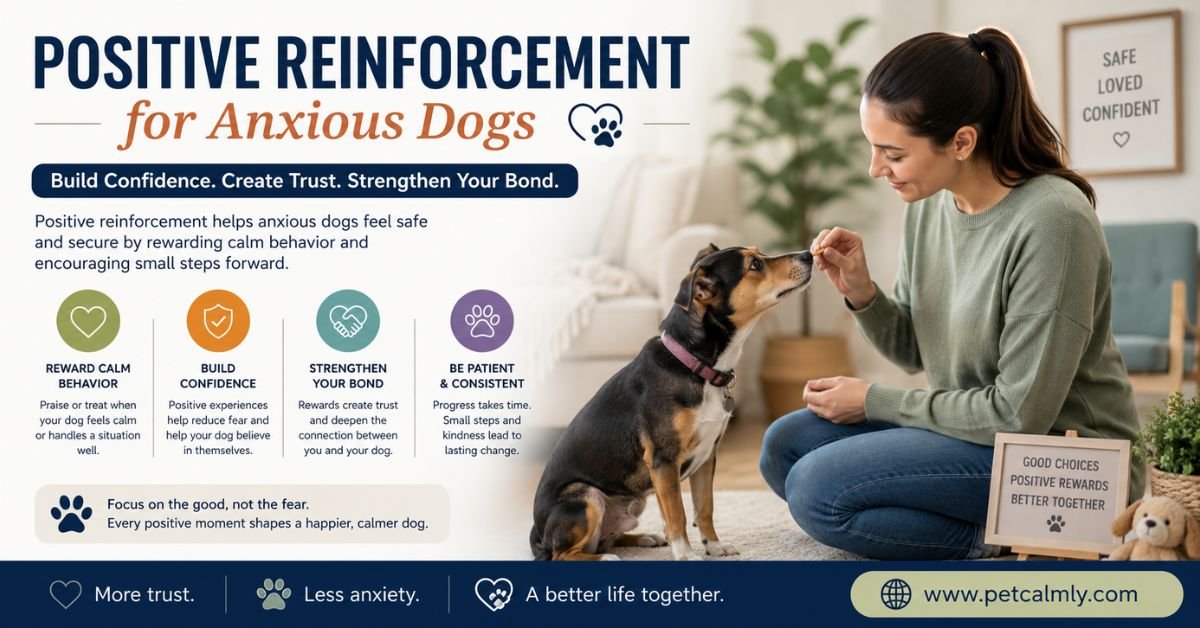 Positive Reinforcement for Anxious Dog