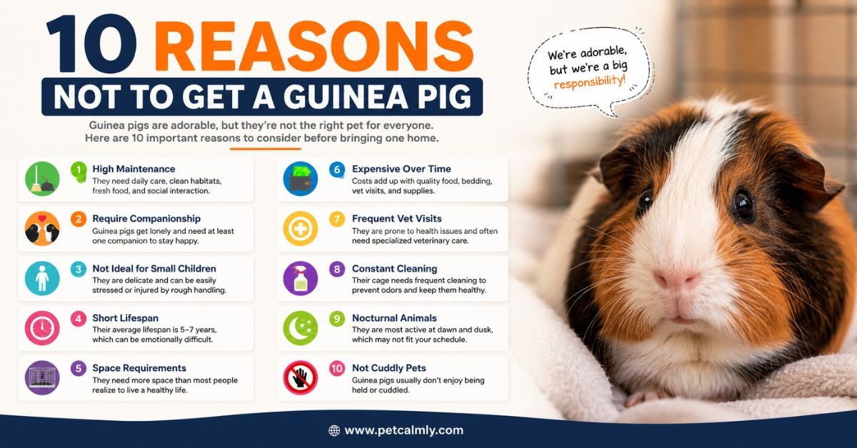 10 Reasons Not to Get a Guinea Pig