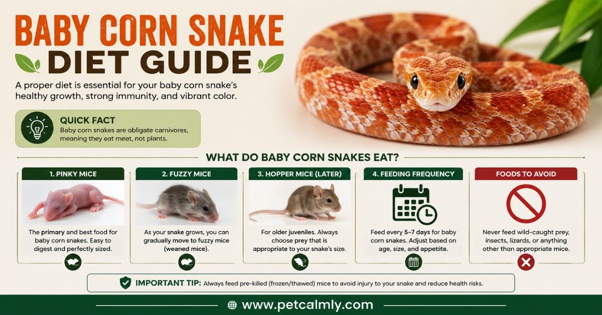 Baby Corn Snake Diet