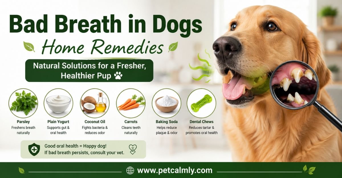 Bad Breath in Dogs Home Remedies