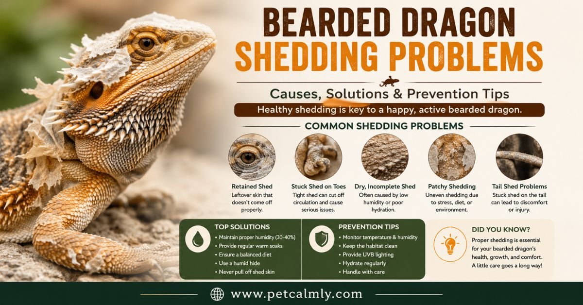 Bearded Dragon Shedding Problems