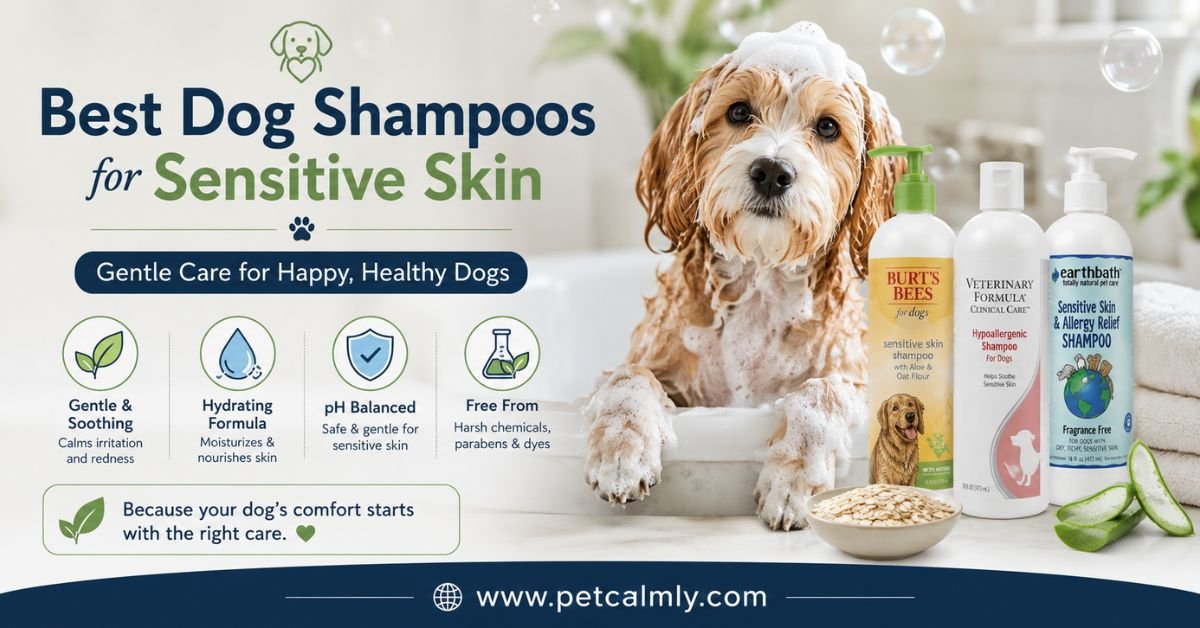 Best Dog Shampoos for Sensitive Skin
