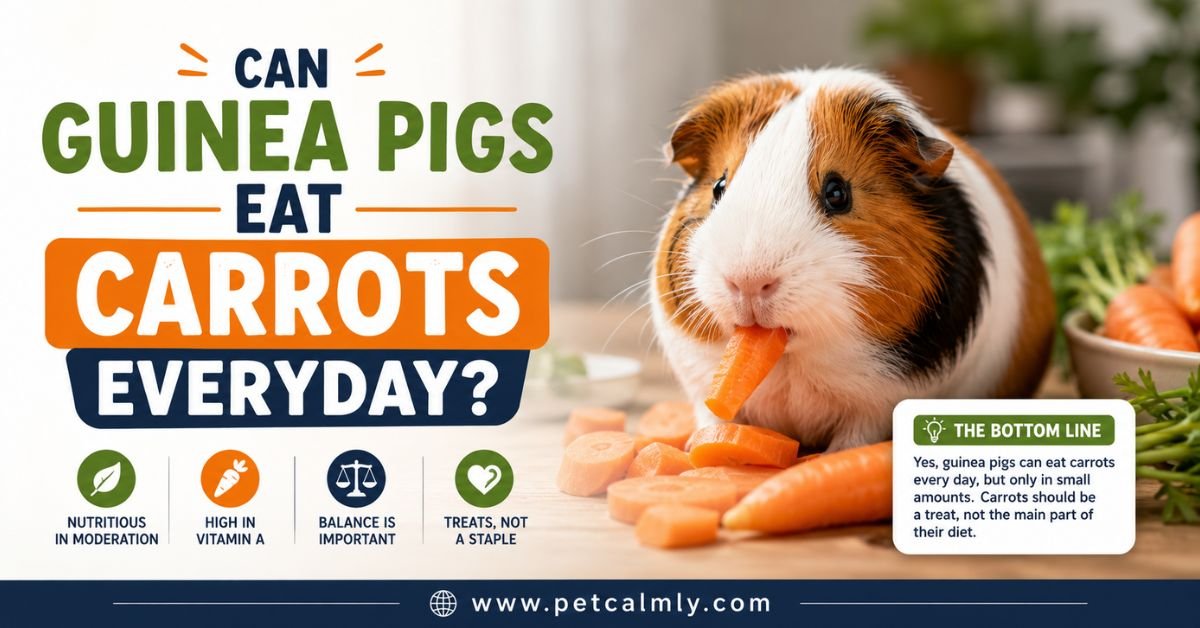 Can Guinea Pigs Eat Carrots Everyday