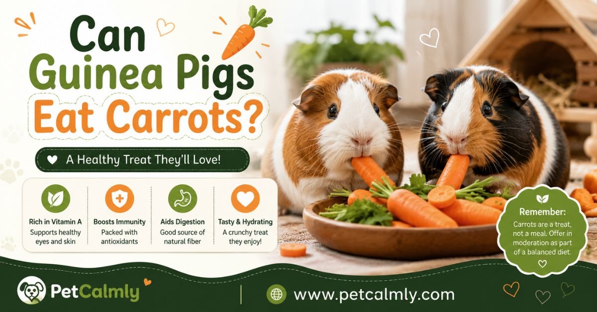 Can Guinea Pigs Eat Carrots