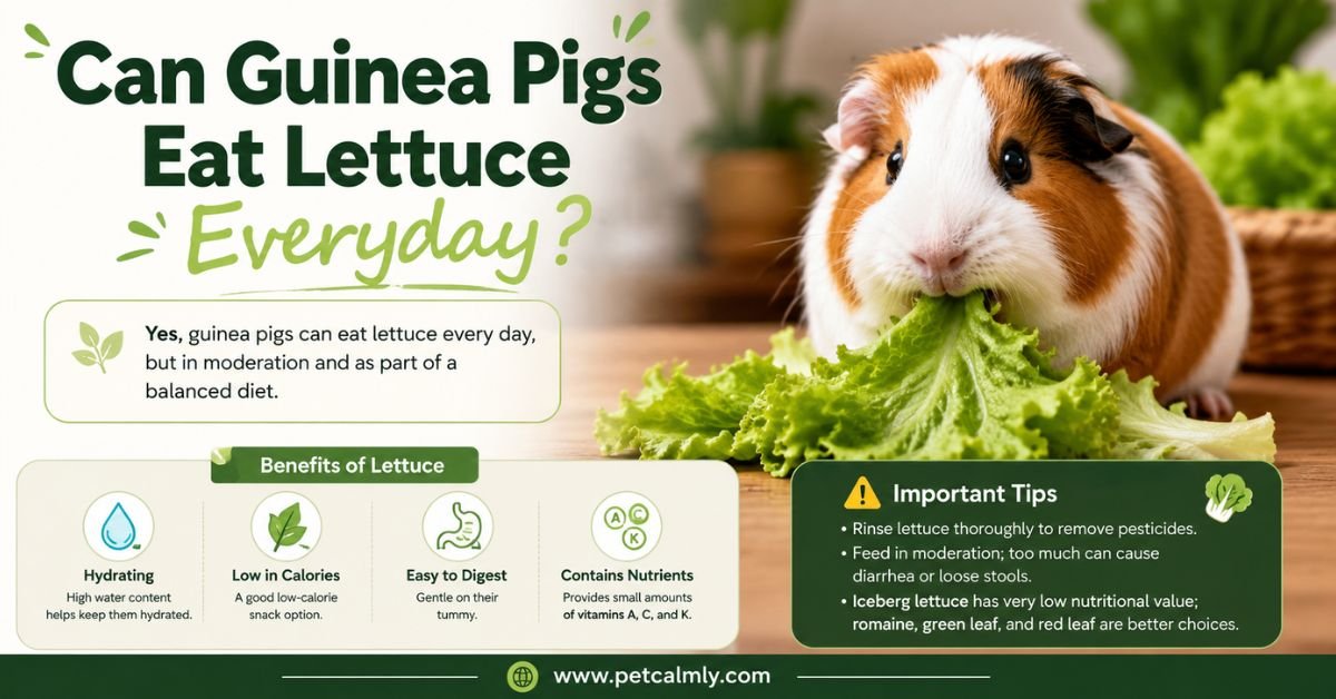 Can Guinea Pigs Eat Lettuce Everyday