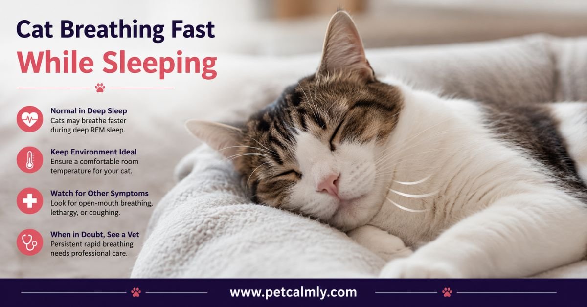Cat Breathing Fast While Sleeping