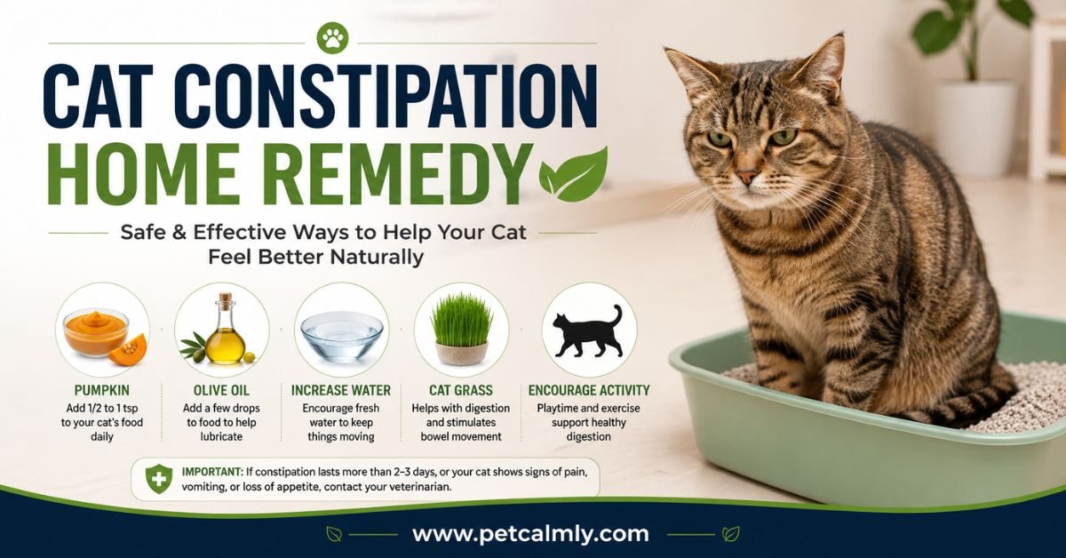 Cat Constipation Home Remedy
