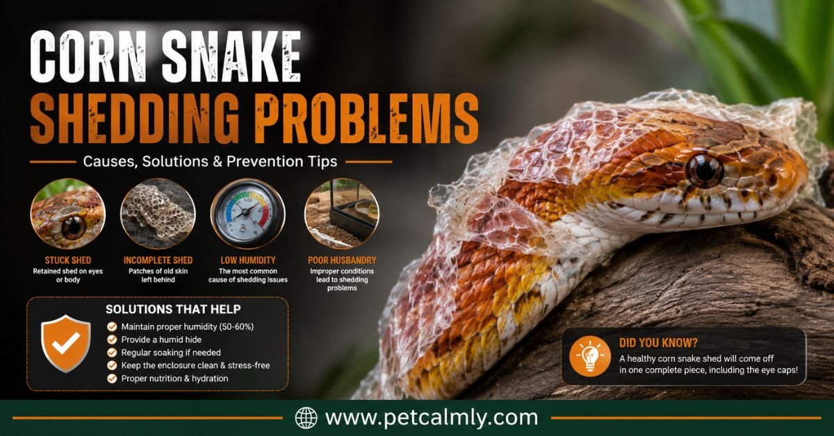 Corn Snake Shedding Problems