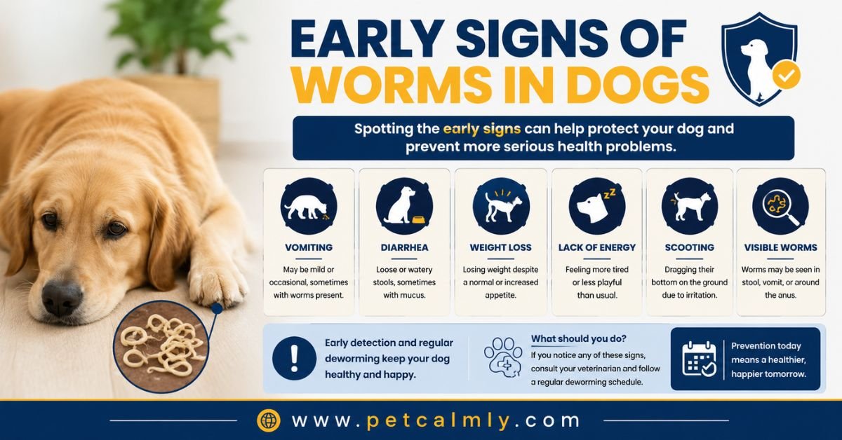 Early Signs of Worms in Dogs