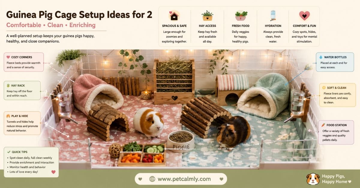 Guinea Pig Cage Setup Ideas for 2