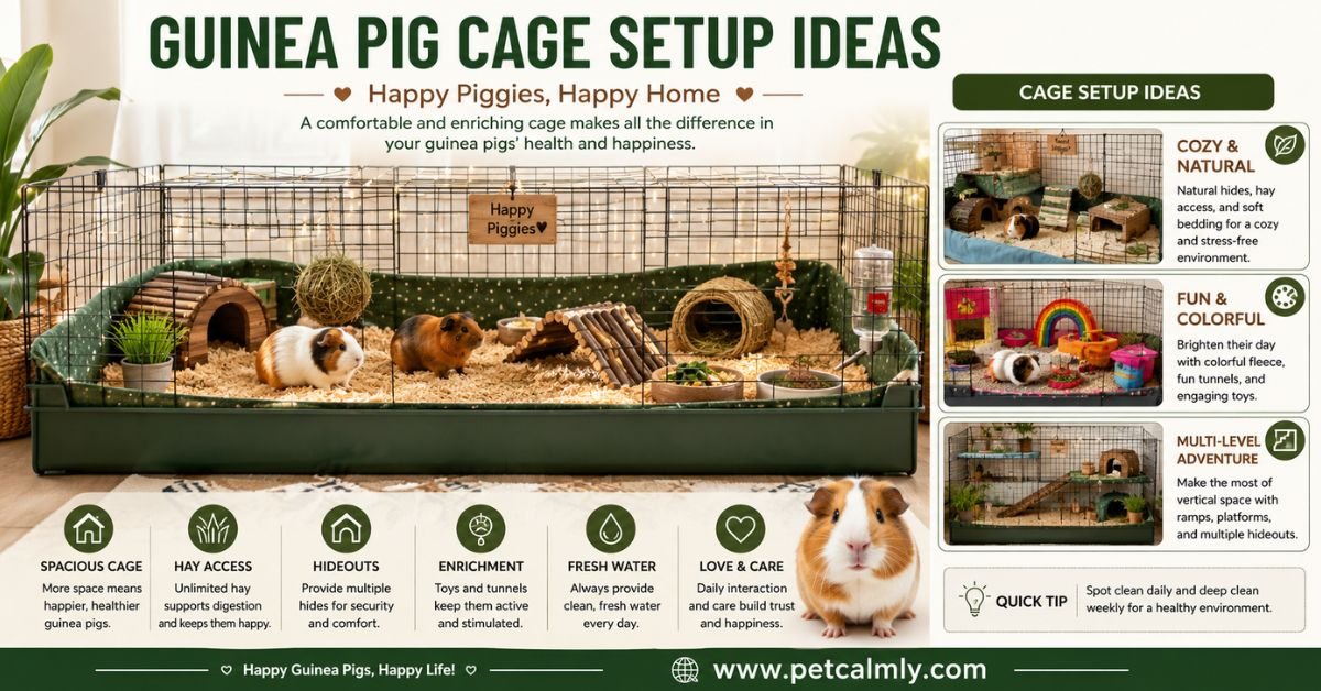 Guinea Pig Cage Setup Ideas