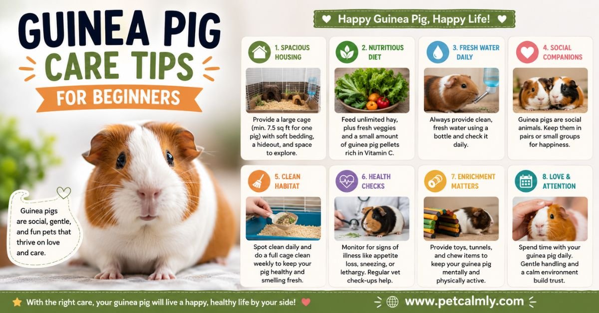 Guinea Pig Care Tips for Beginners