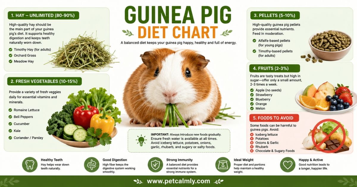 Guinea Pig Diet Chart
