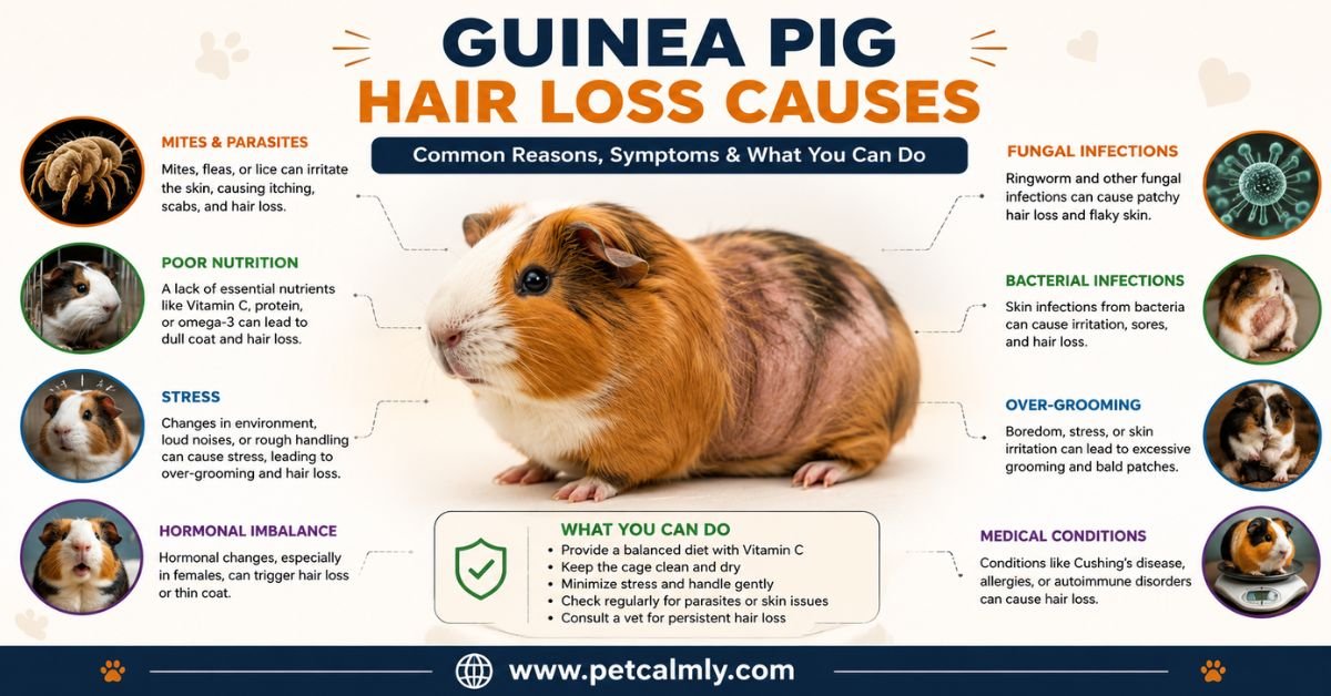 Guinea Pig Hair Loss Causes