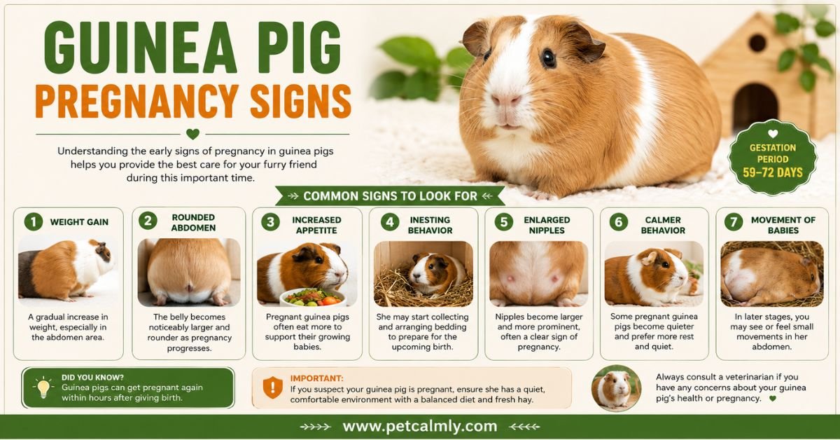 Guinea Pig Pregnancy Signs