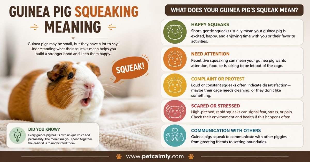 Guinea Pig Squeaking Meaning