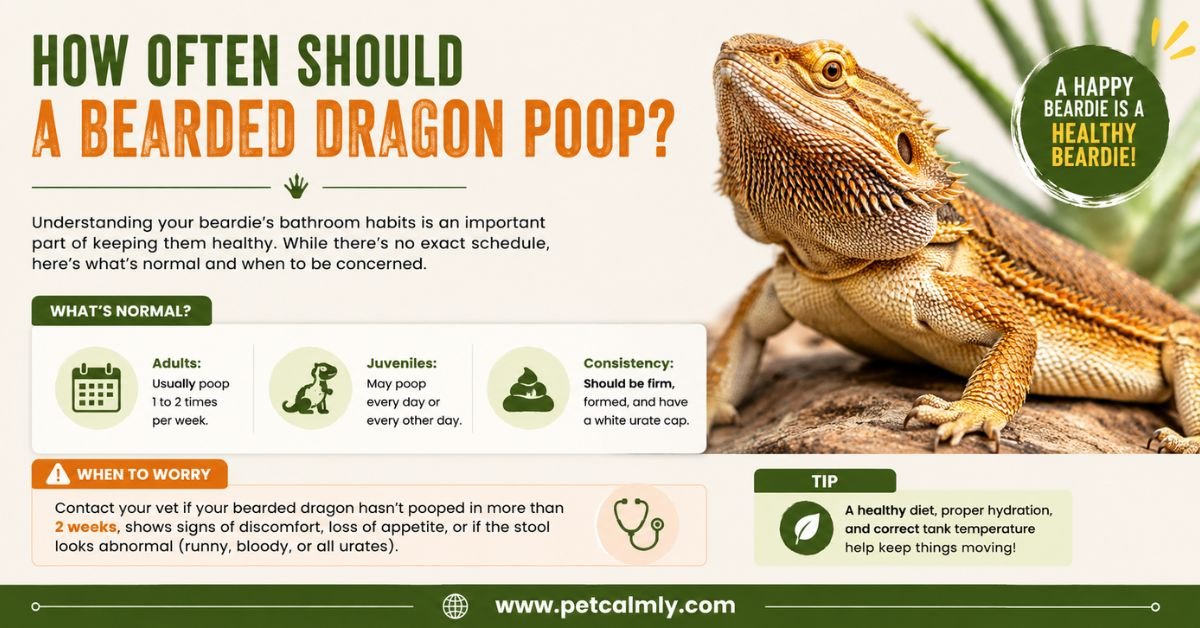 How Often Should a Bearded Dragon Poop