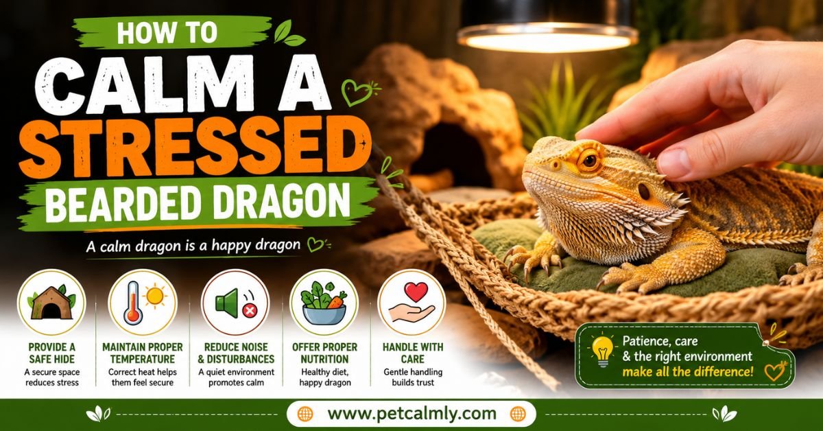 How to Calm a Stressed Bearded Dragon