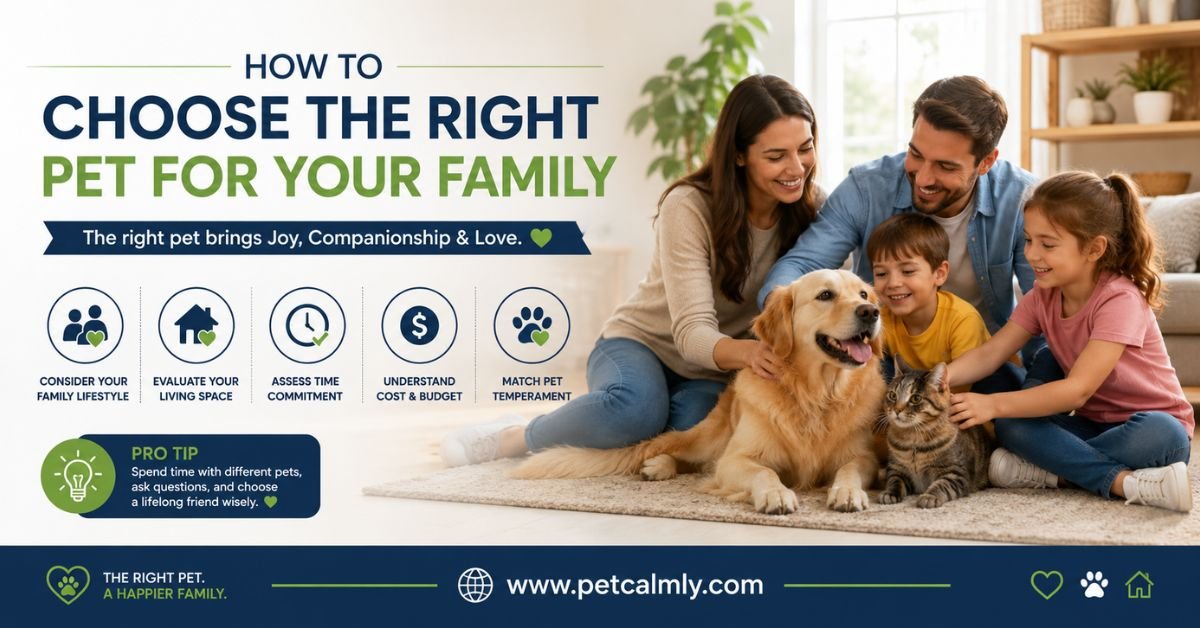 How to Choose the Right Pet for Your Family