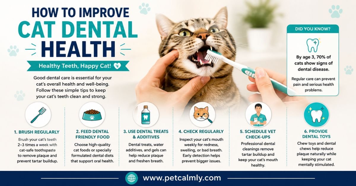 How to Improve Cat Dental Health