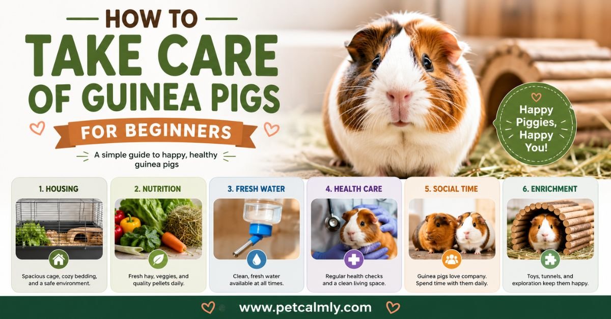 How to Take Care of Guinea Pigs for Beginners