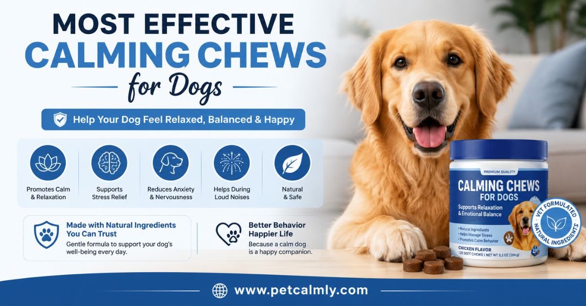 Most Effective Calming Chews for Dogs